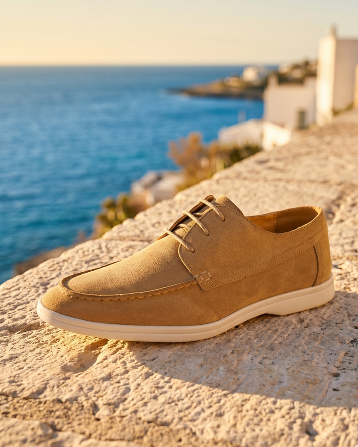 The Portofino Suede Derby