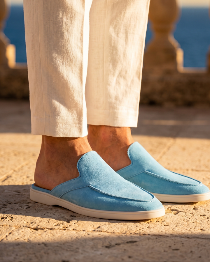 Riviera - Suede Slide Loafer