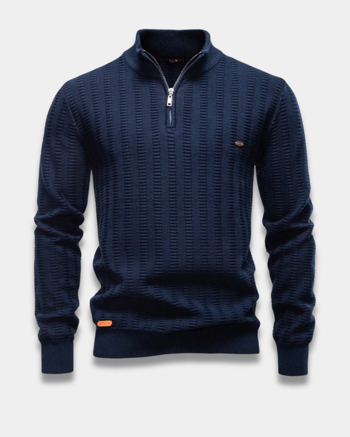 Stratford - Ribbed Quarter-Zip