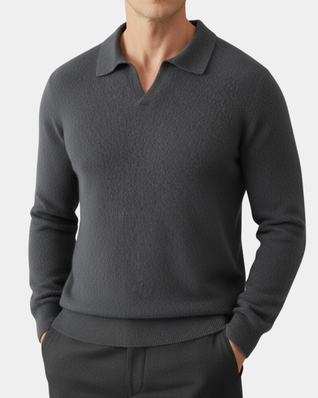 Wexford - Cashmere Polo Sweater