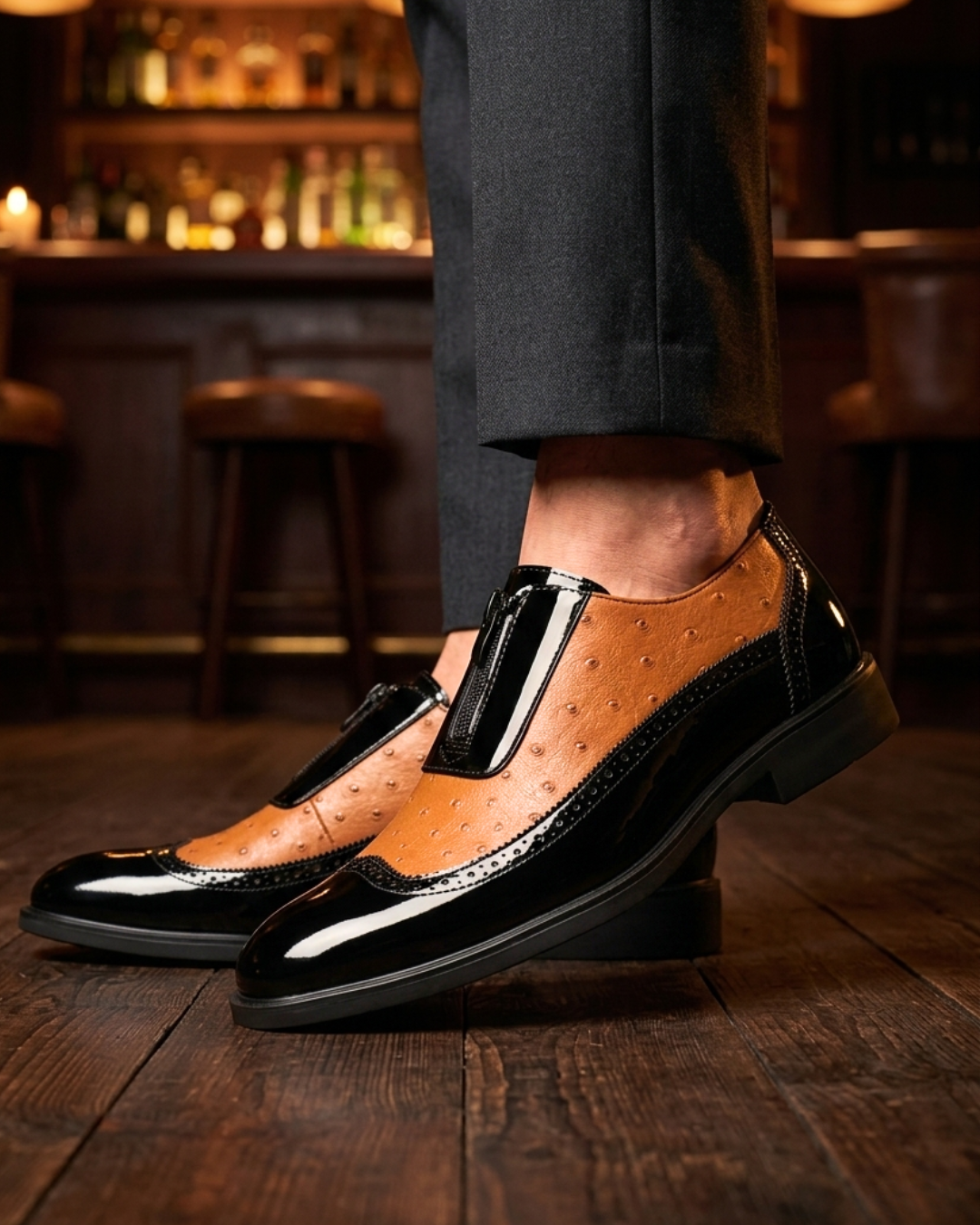 Blaine - Ostrich Brogue