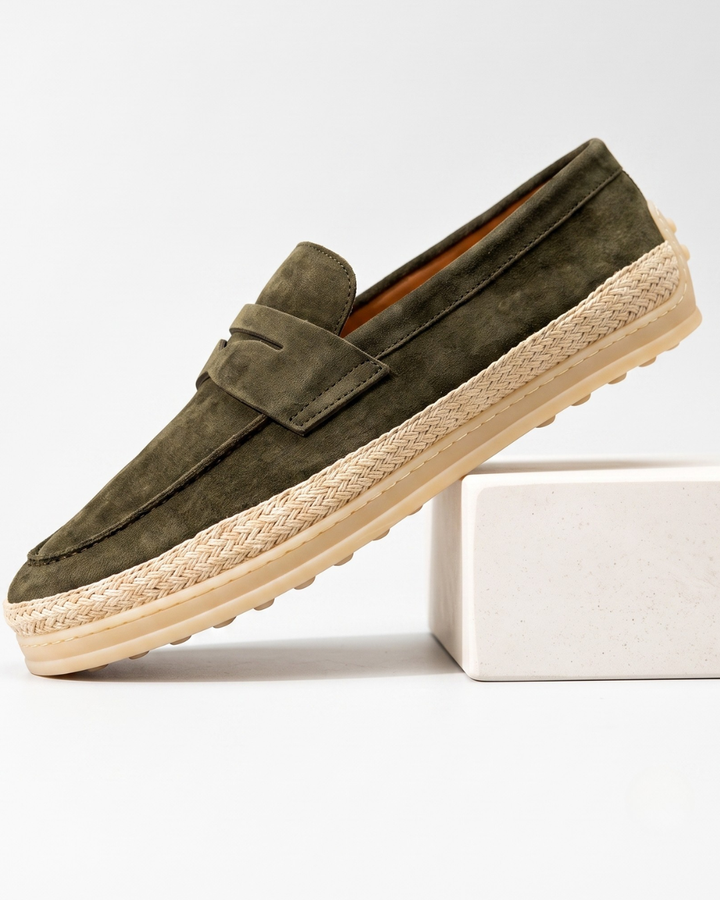 Positano Suede Espadrille Driver