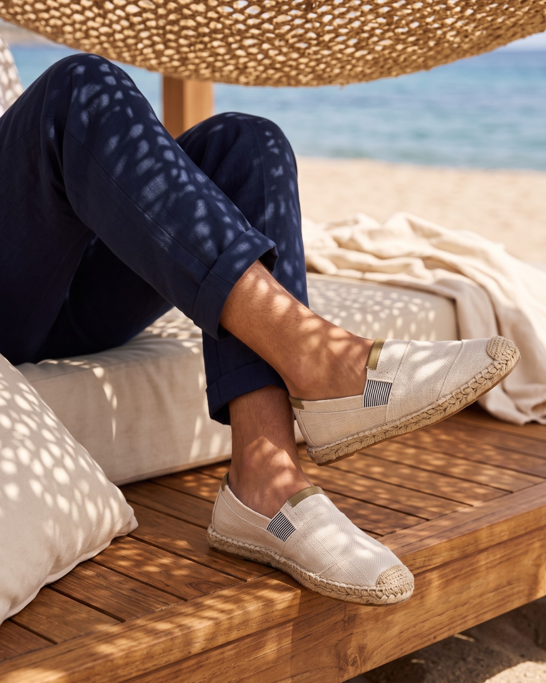 Riviera Linen Espadrille