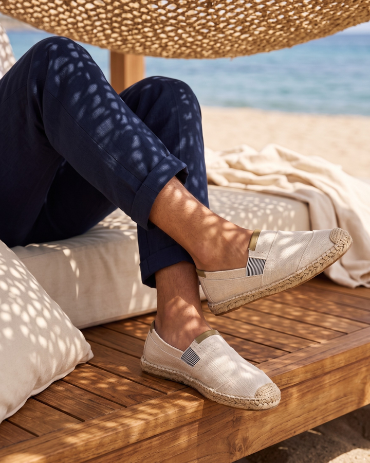 Riviera Linen Espadrille