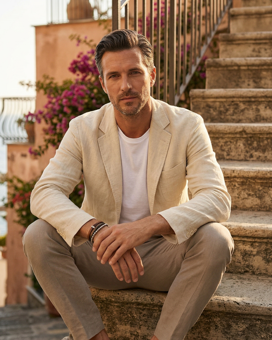Lorenzo - Linen Jacket