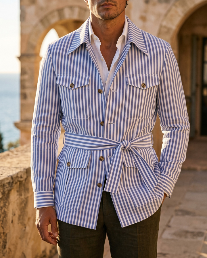 Riviera - Belted Safari Jacket