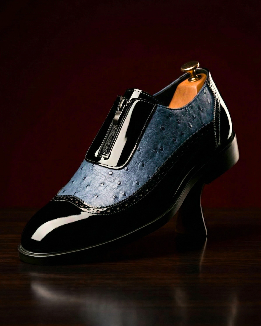 Blaine - Ostrich Brogue
