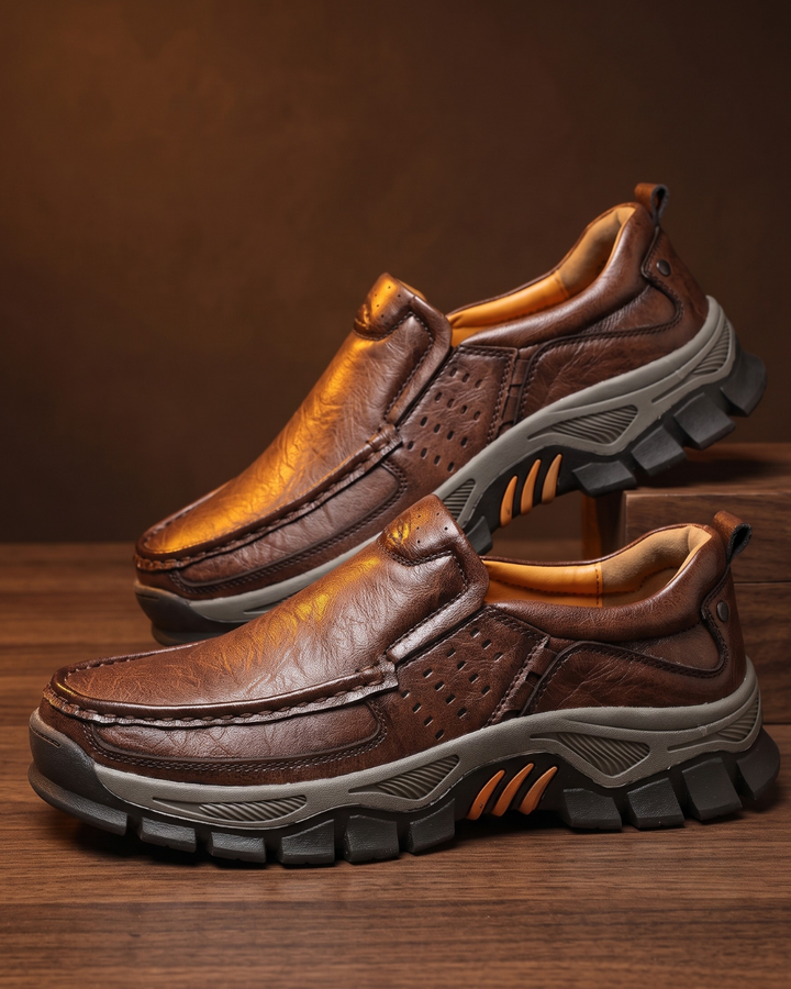 The Weekender Leather Slip-On