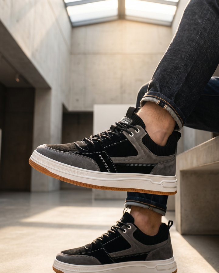 Apex Suede Hybrid Trainer