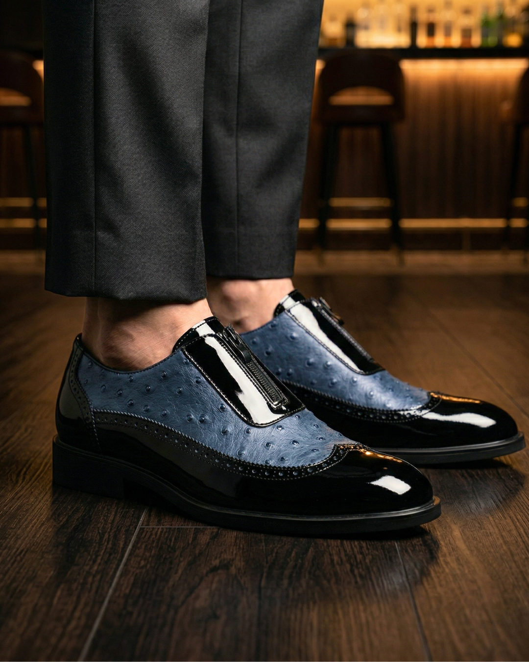 Blaine - Ostrich Brogue