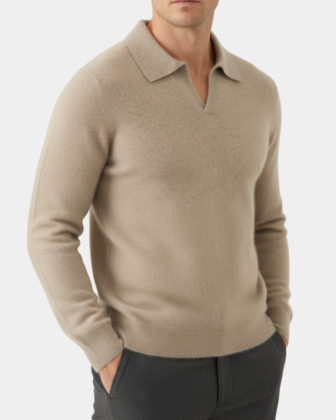 Wexford - Cashmere Polo Sweater
