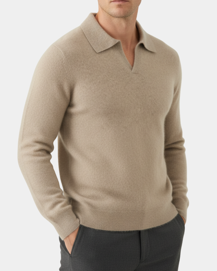 Wexford - Cashmere Polo Sweater
