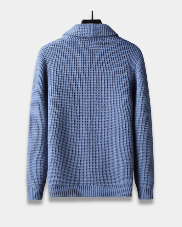 Kingston - Waffle-Knit Cardigan