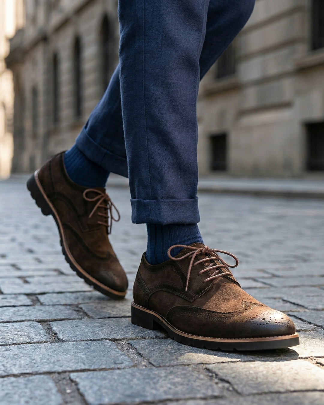 Brooks - Suede Derby