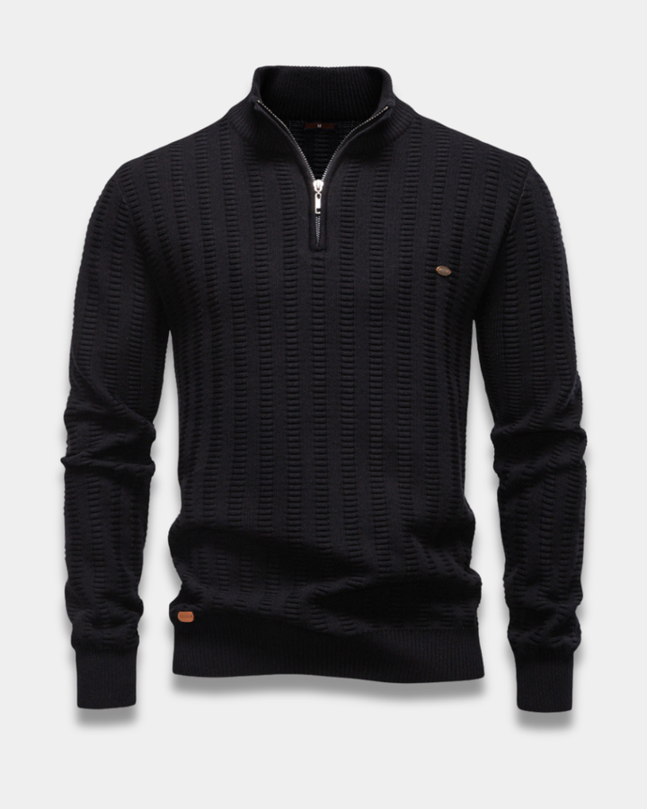Stratford - Ribbed Quarter-Zip