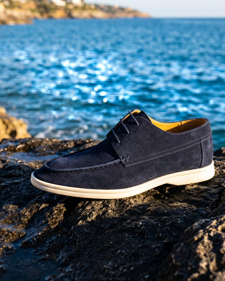 The Portofino Suede Derby