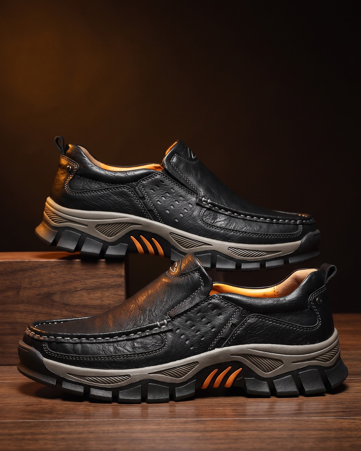 The Weekender Leather Slip-On
