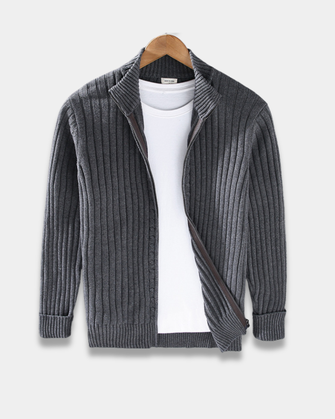 Kingston - Rib-Knit Cardigan