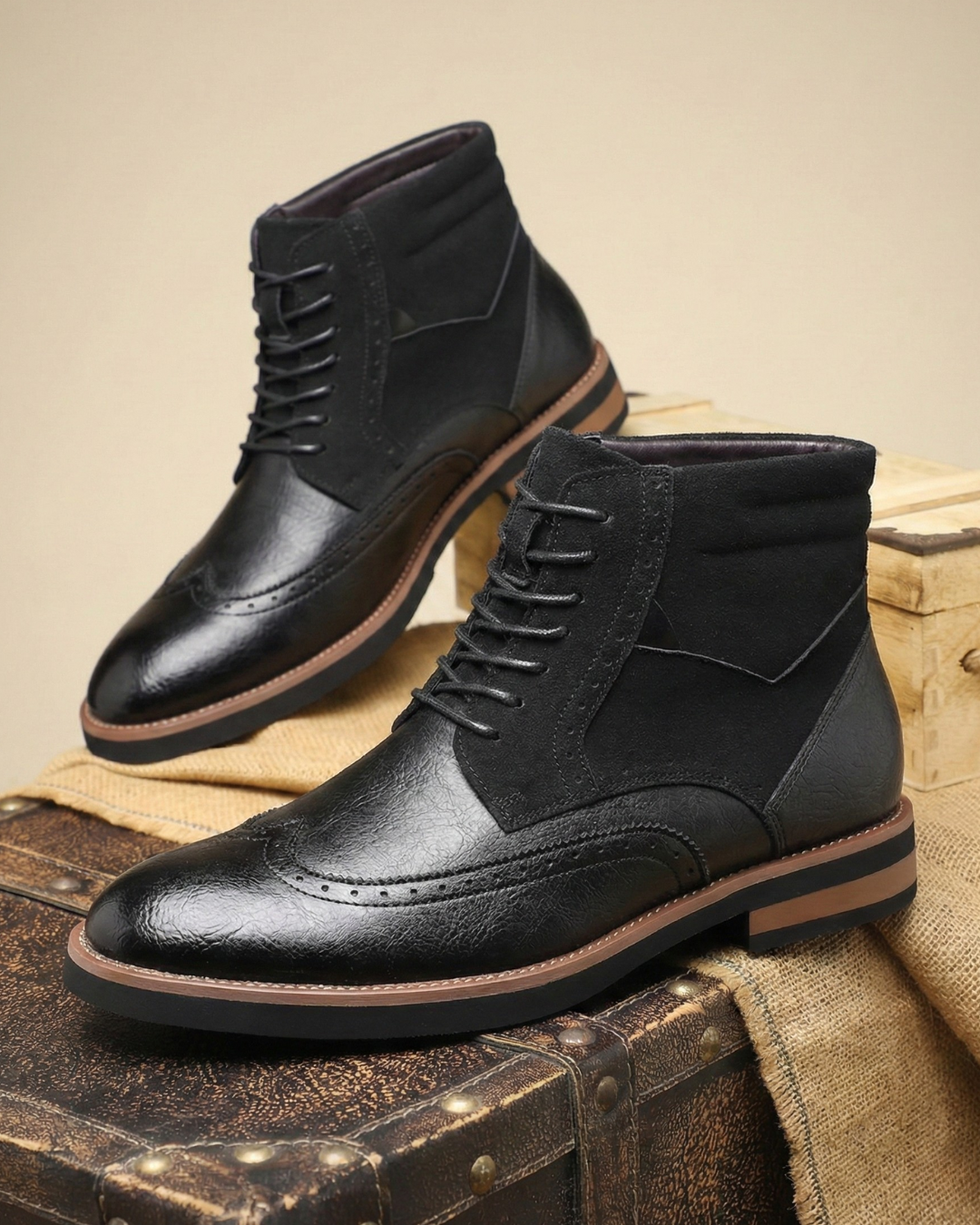 Hudson - Leather Boot