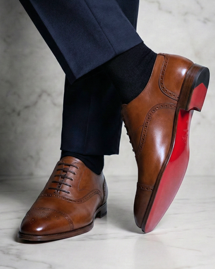 Harding - Leather Oxford