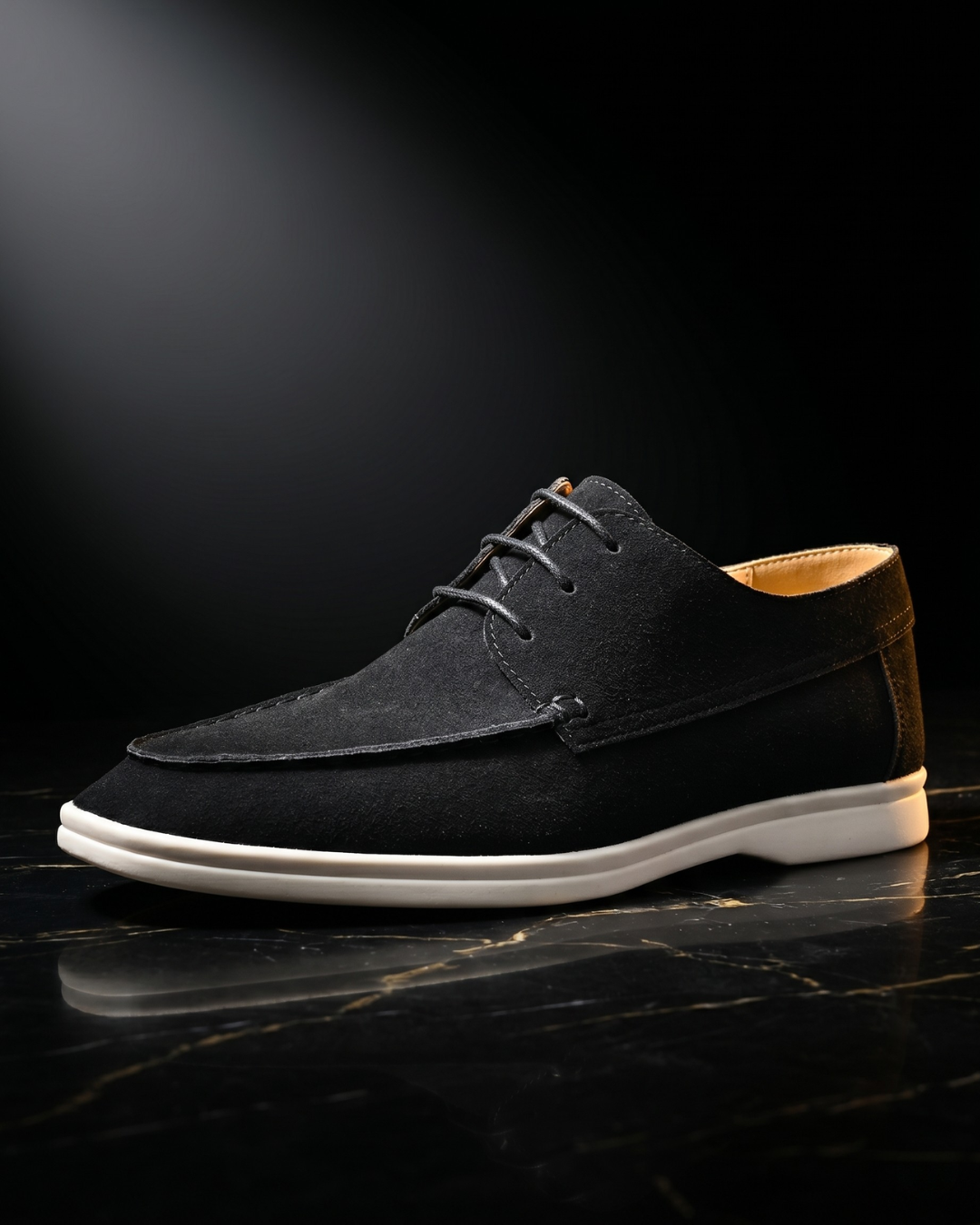 The Portofino Suede Derby
