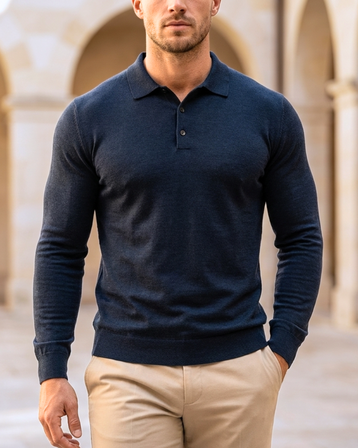 Whitwell - Merino Wool Polo