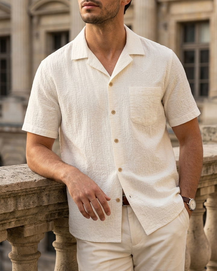 Riviera Tactile Camp Shirt