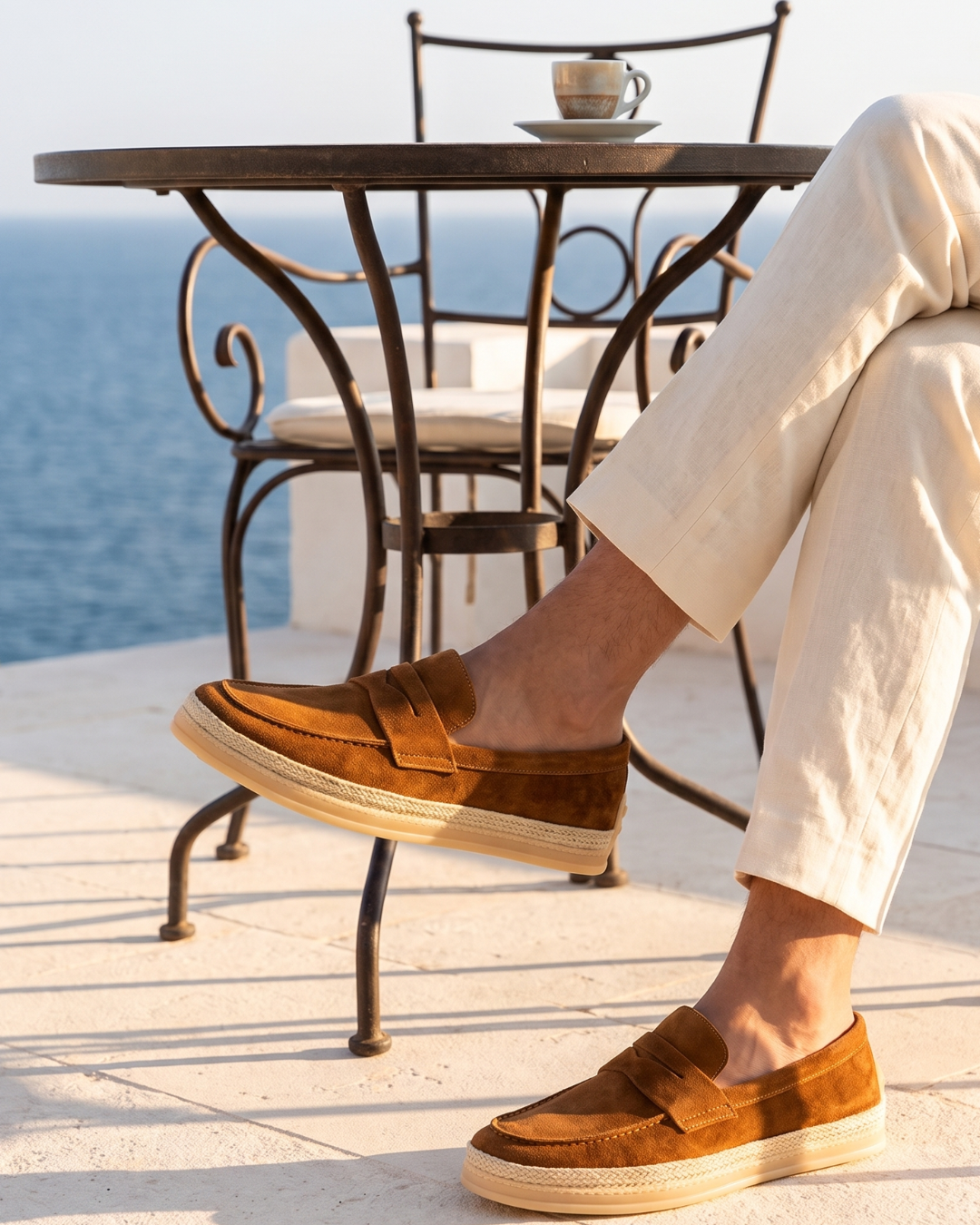 Positano Suede Espadrille Driver