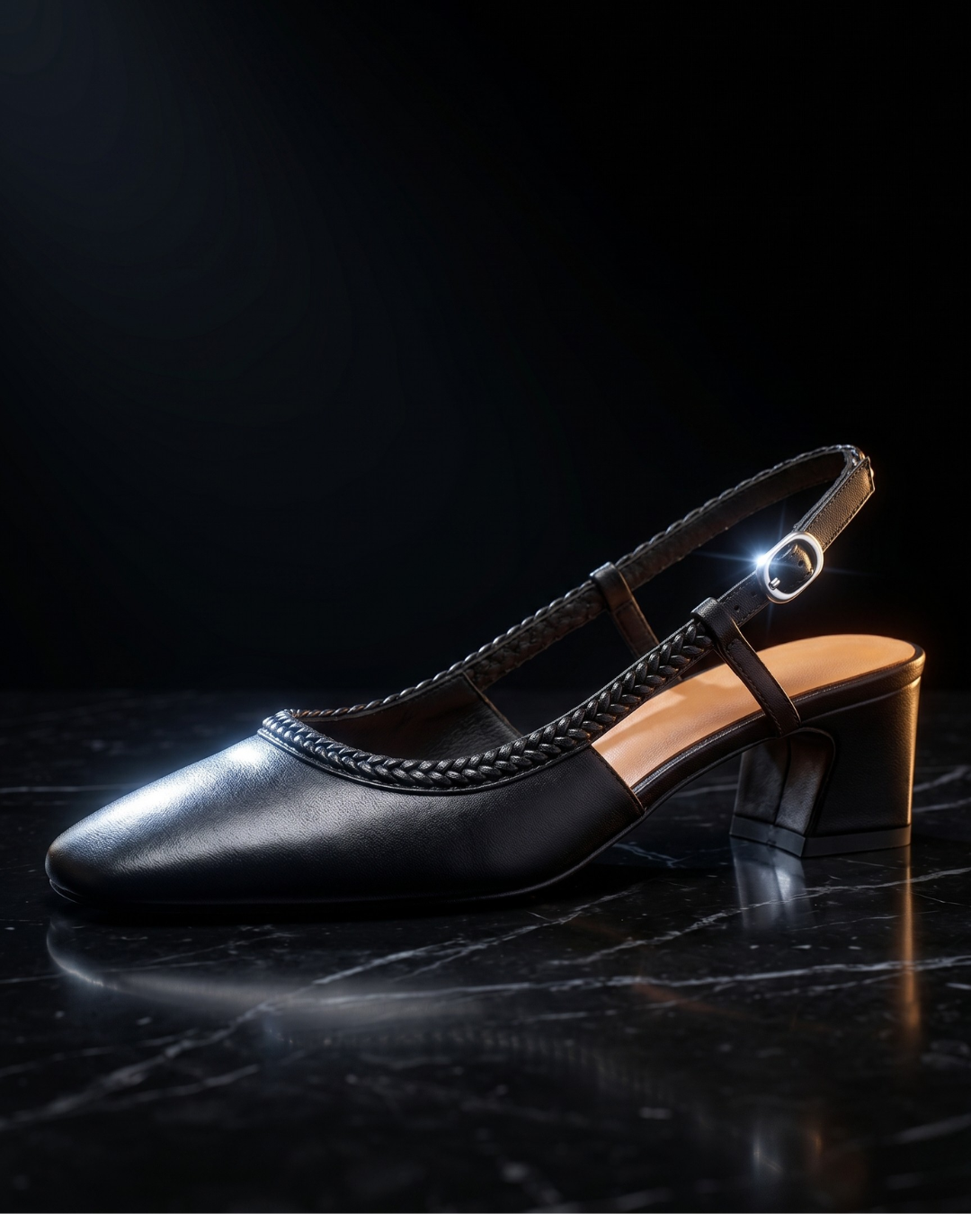The Margot Braided Slingback