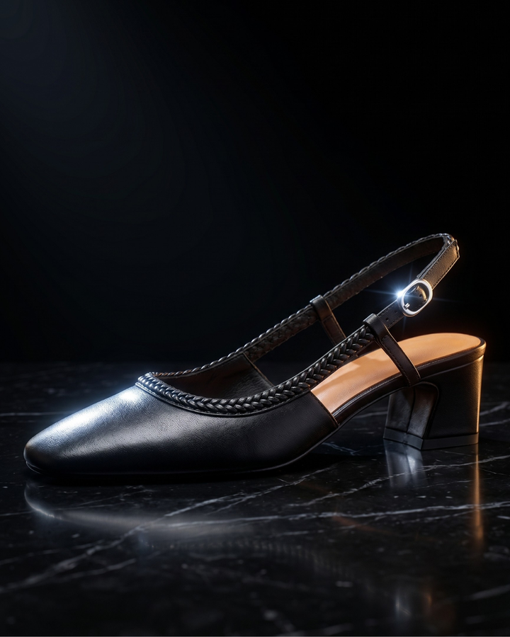 The Margot Braided Slingback