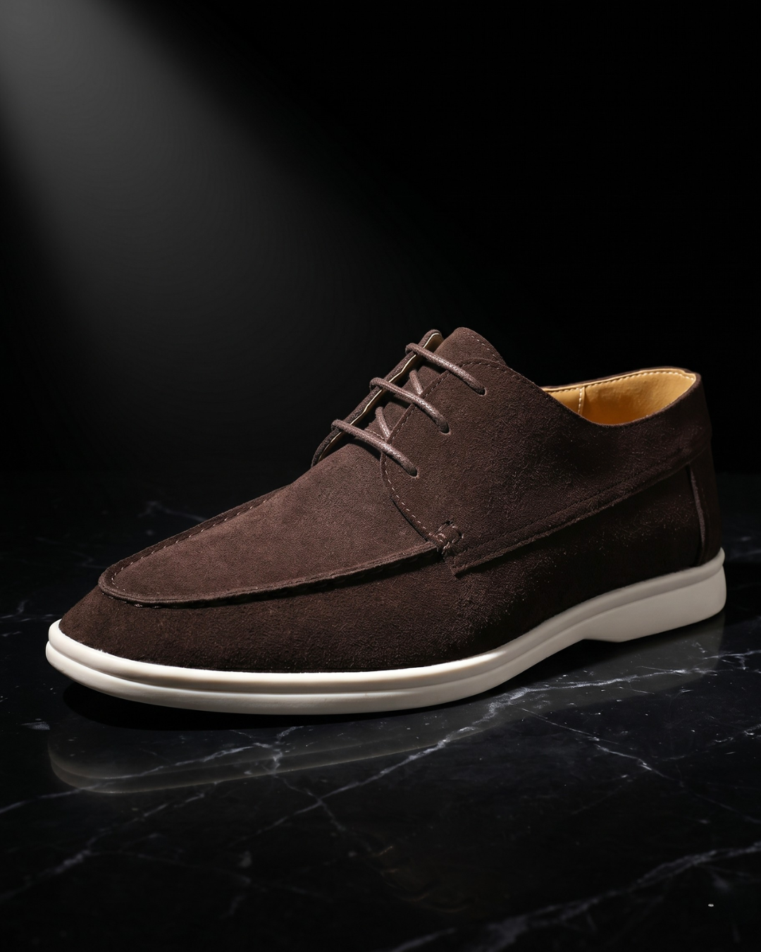 The Portofino Suede Derby