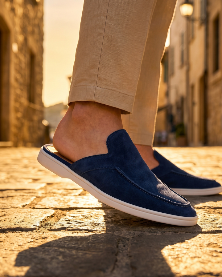 Riviera - Suede Slide Loafer