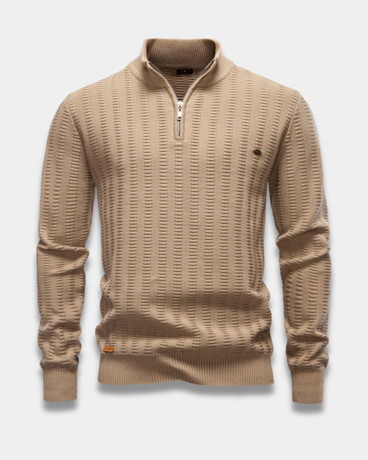 Stratford - Ribbed Quarter-Zip