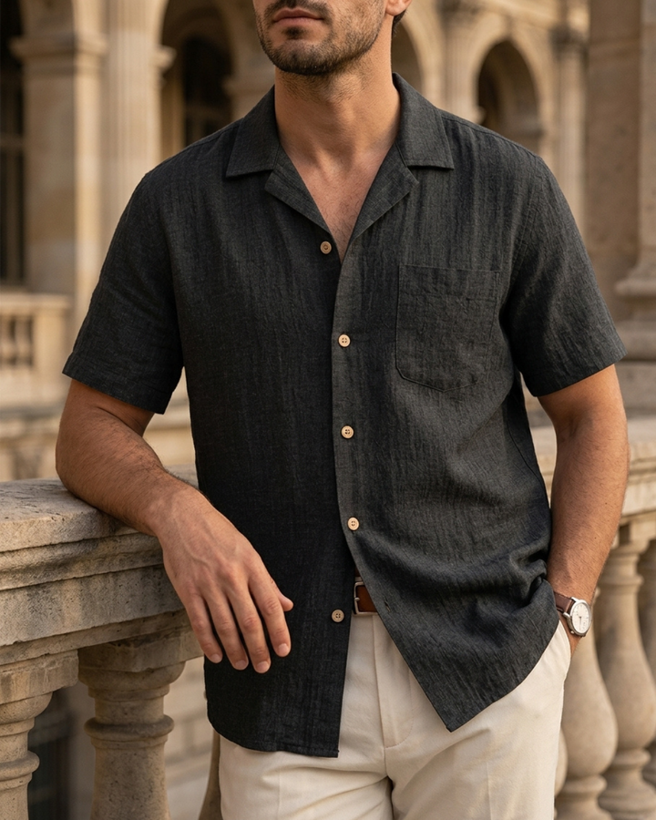 Riviera Tactile Camp Shirt