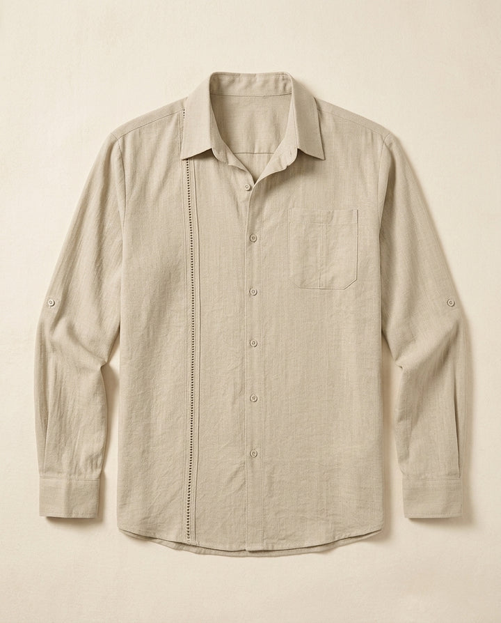 Cádiz — Cotton-Linen Camp Shirt
