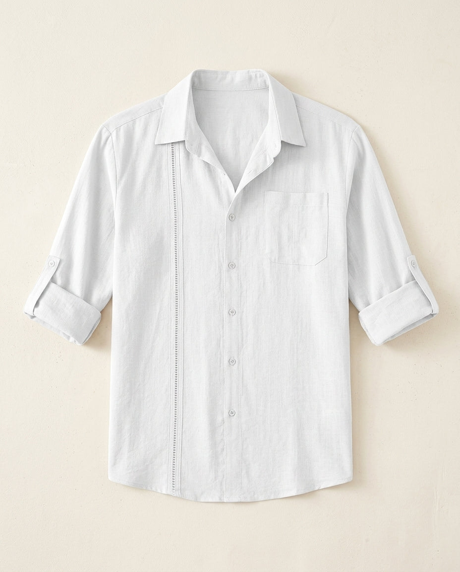 Cádiz — Cotton-Linen Camp Shirt