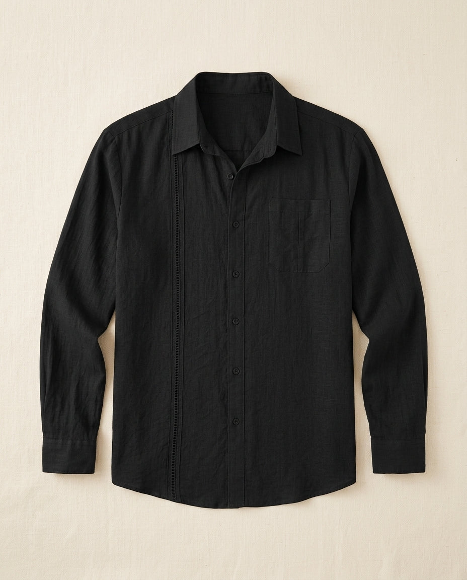 Cádiz — Cotton-Linen Camp Shirt