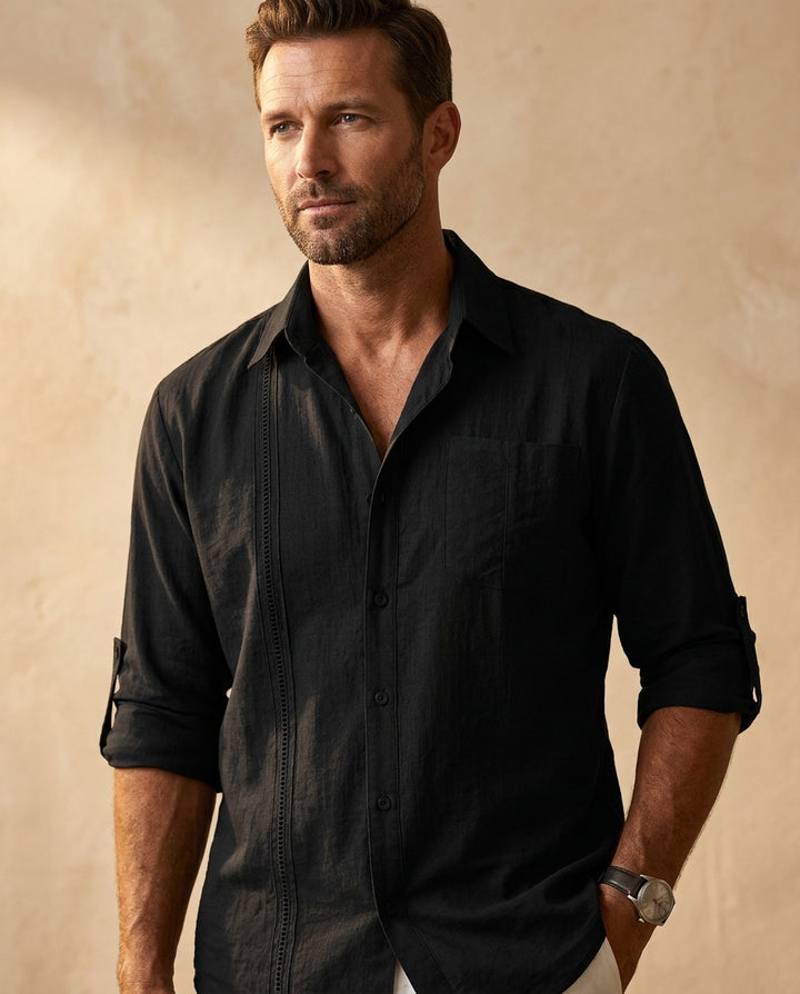Cádiz — Cotton-Linen Camp Shirt