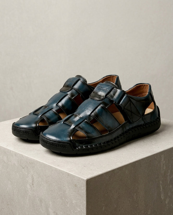Sorrento — Leather Fisherman Sandal