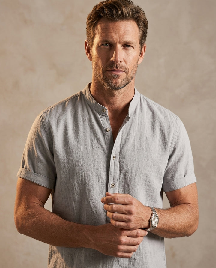 Capri — Cotton-Linen Shirt