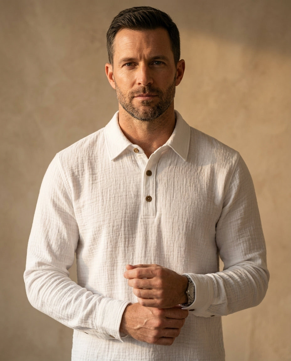 Hyannis — Linen Polo