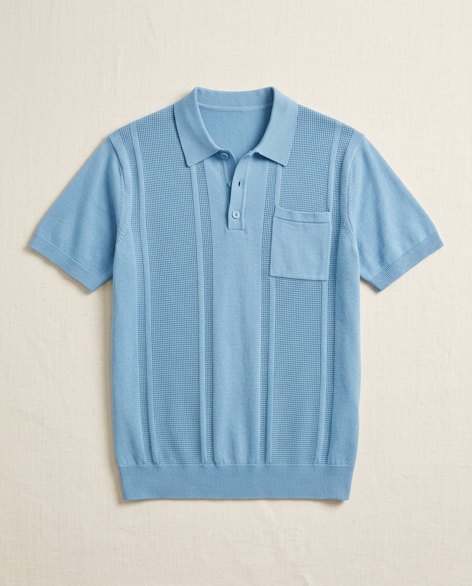 Cortino - Knit Polo Shirt