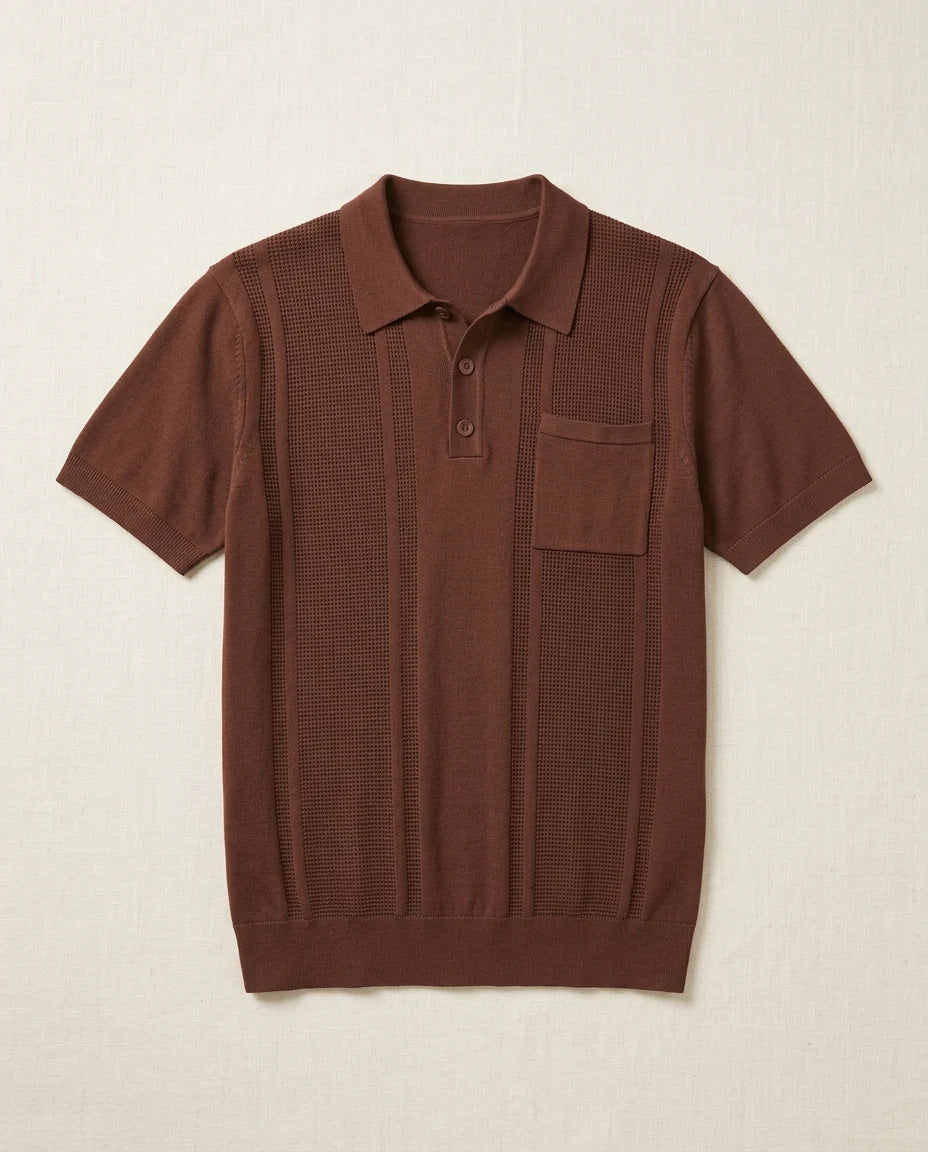 Cortino - Knit Polo Shirt