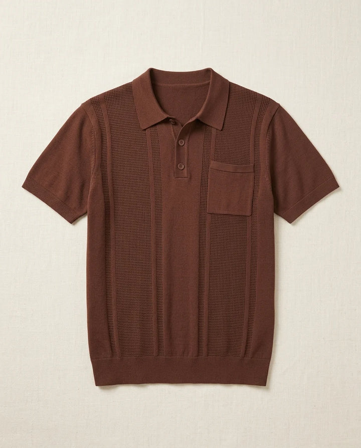 Cortino - Knit Polo Shirt