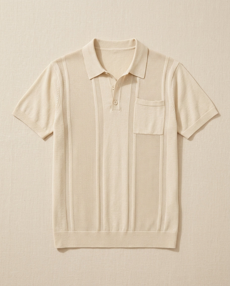 Cortino - Knit Polo Shirt