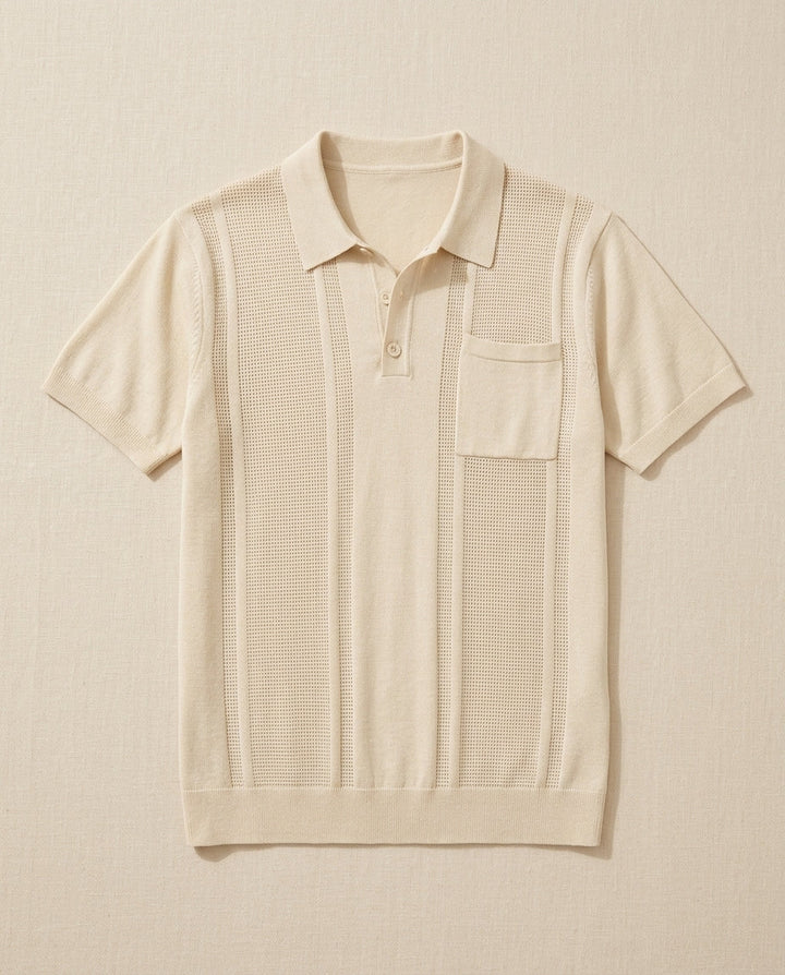 Cortino - Knit Polo Shirt