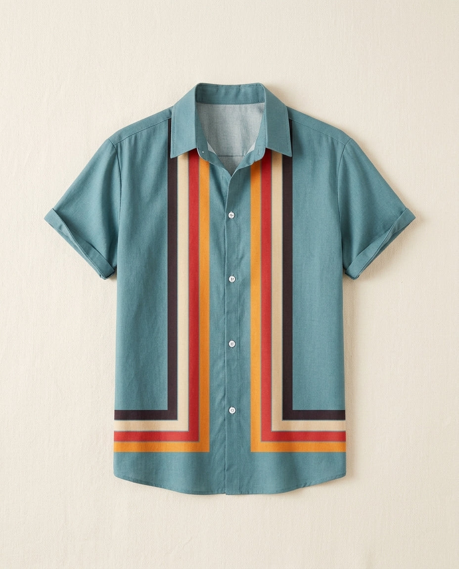 Sunset - Retro Shirt