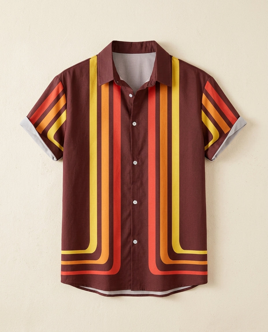 Sunset - Retro Shirt