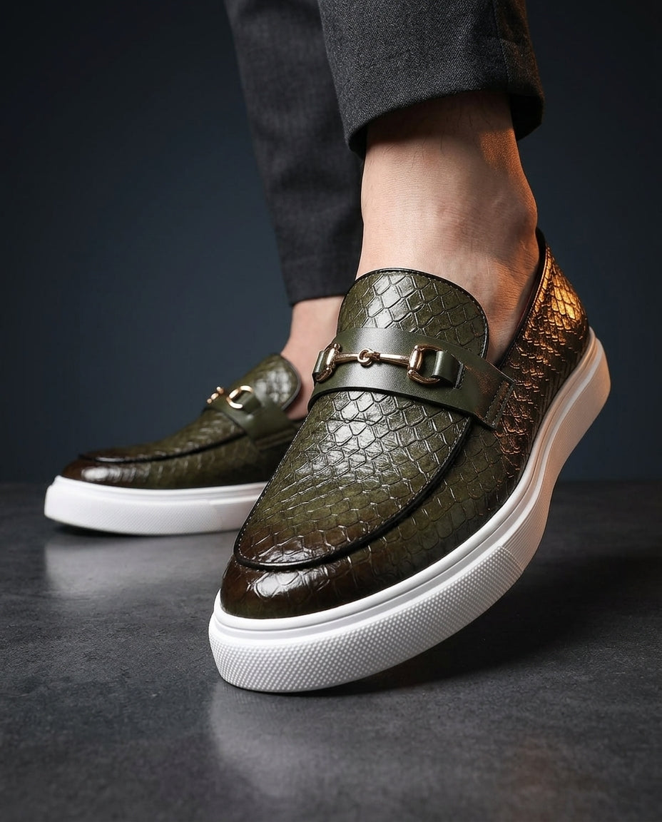 Sterling - Croc Embossed Slip-On