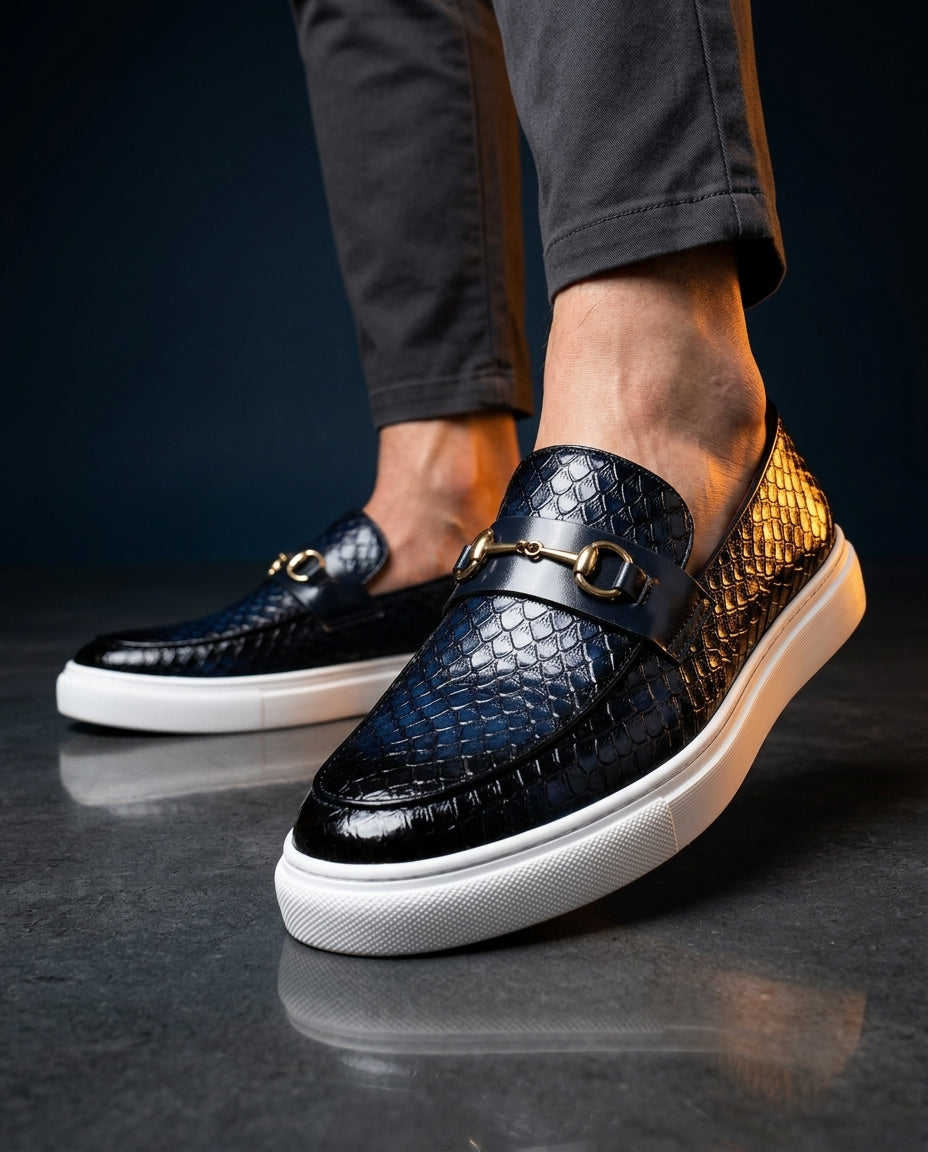 Sterling - Croc Embossed Slip-On